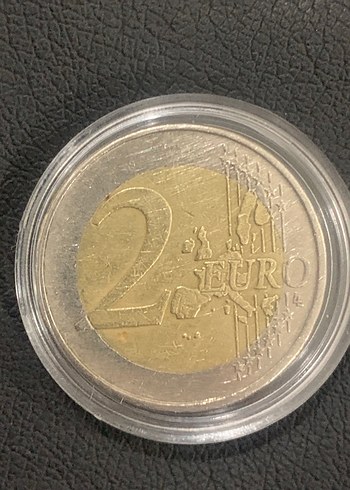 Eski Koleksiyonluk Madeni 2 Eurolar - Görsel 4