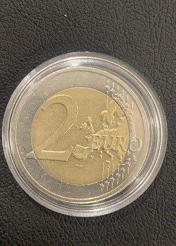 Eski Koleksiyonluk Madeni 2 Eurolar - Görsel 8