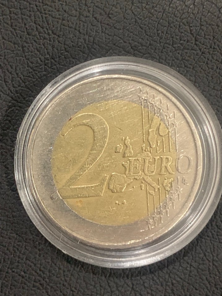 Eski Koleksiyonluk Madeni 2 Eurolar - Görsel 4