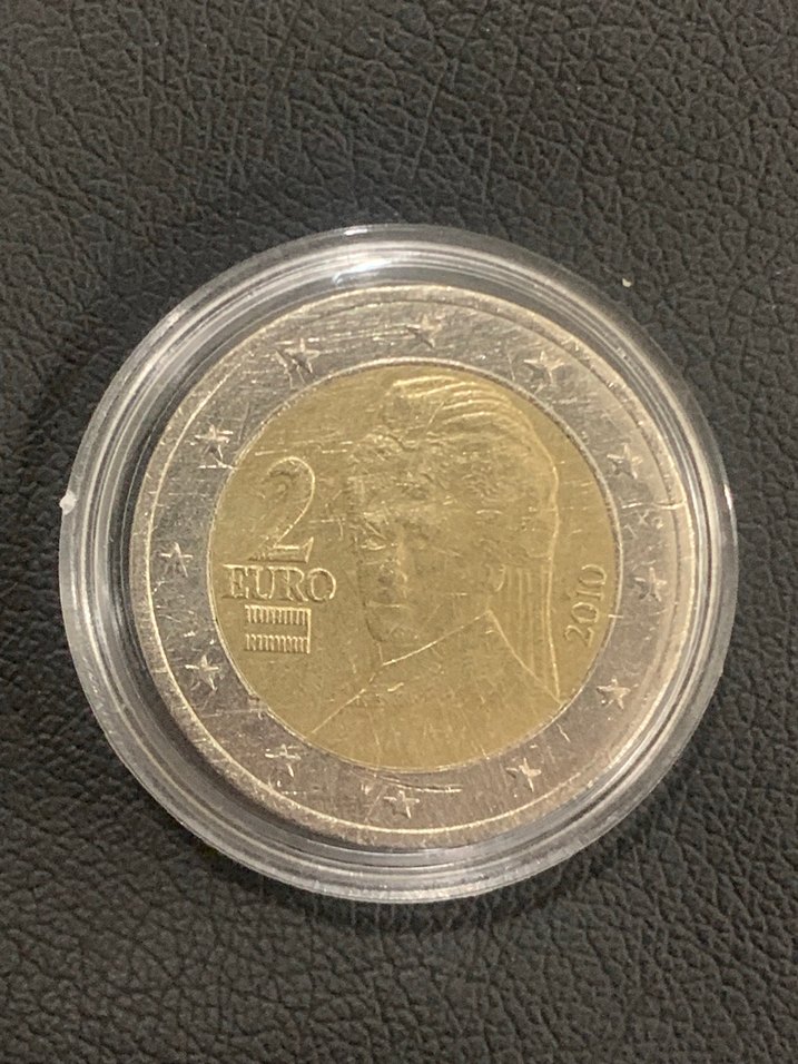 Eski Koleksiyonluk Madeni 2 Eurolar - Görsel 5