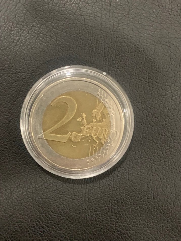 Eski Koleksiyonluk Madeni 2 Eurolar - Görsel 2