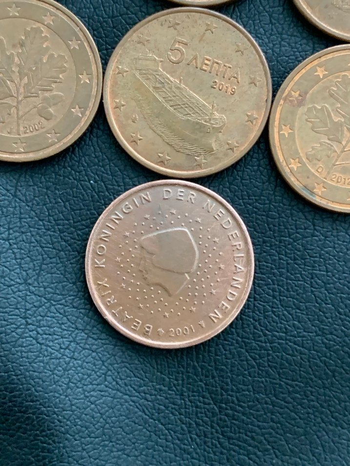 Koleksiyonluk Eski 5 Euro Centler - Görsel 2