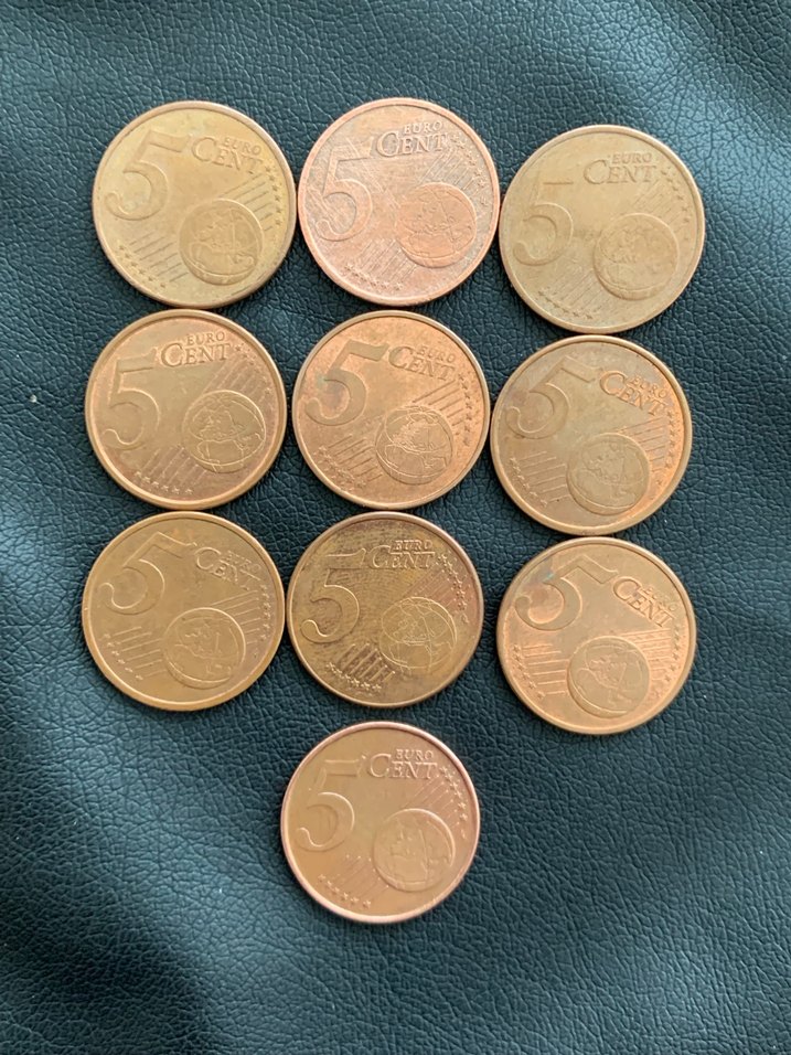 Koleksiyonluk Eski 5 Euro Centler - Görsel 3