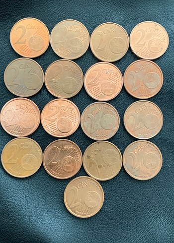 Eski Koleksiyonluk 2 Euro Centler - Görsel 2