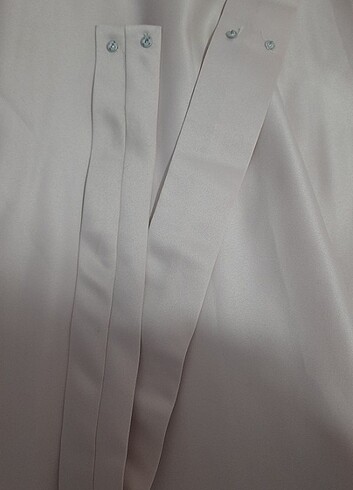 Pudra pembesi Abiye elbise - Görsel 7