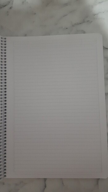 Çizgili defter - Görsel 3