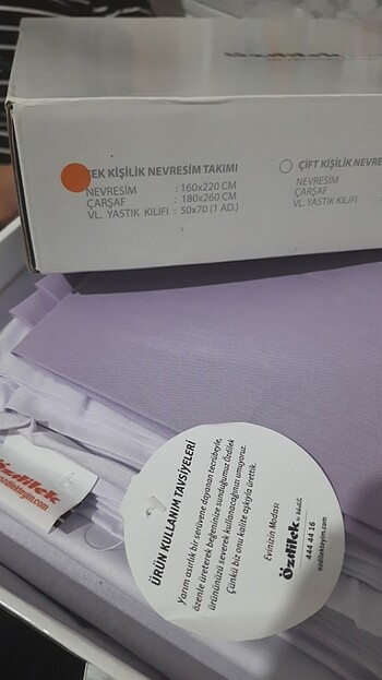 Özdilek tek kişilik nevresim takımı- paketli/yeni - Görsel 3