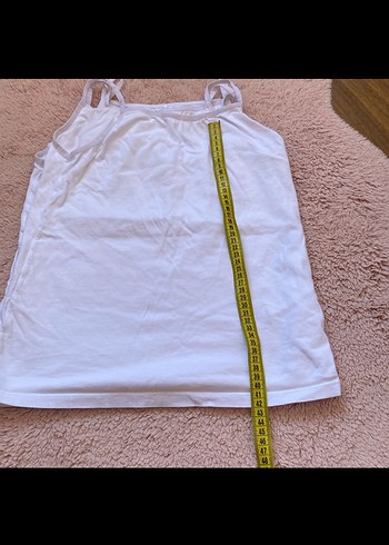 Beyaz Kız Çocuk Atlet 3lü Set - Görsel 5