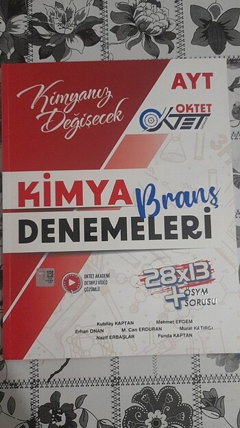 Ayt kimya denemesi 