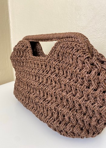 Mango model burslu çanta - Görsel 4