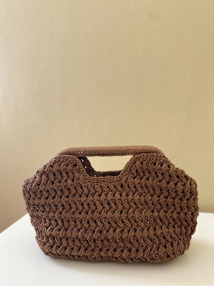 Mango model burslu çanta - Görsel 3