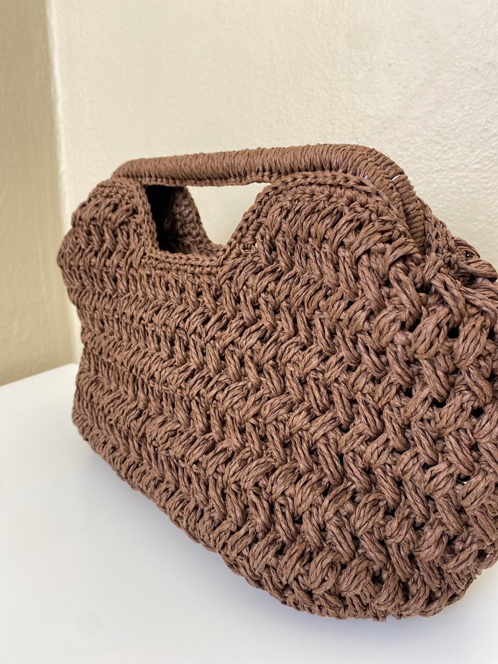 Mango model burslu çanta - Görsel 4