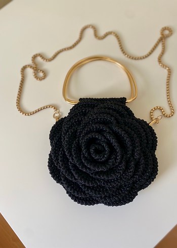 Güllü çanta - Görsel 3