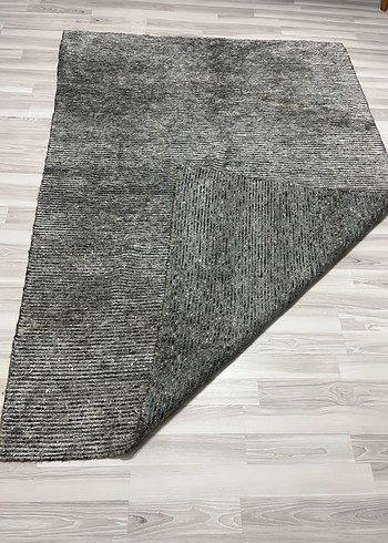 Gri Modern Nepal Tarzı yün yumuşak Halı