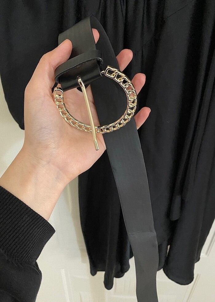 Siyah kısa elbise - Görsel 4