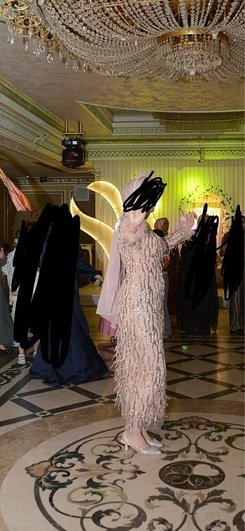 Tesettür abiye elbise - Görsel 2