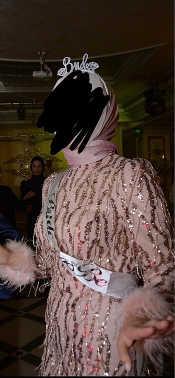 Tesettür abiye elbise - Görsel 7