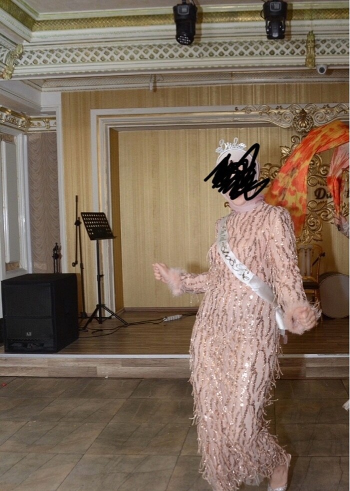 Tesettür abiye elbise - Görsel 5