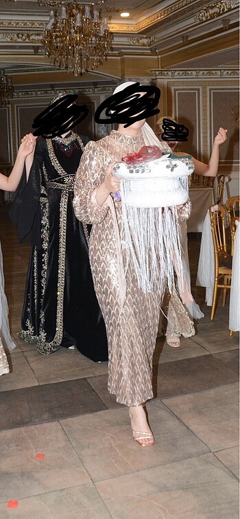 Tesettür abiye elbise - Görsel 6