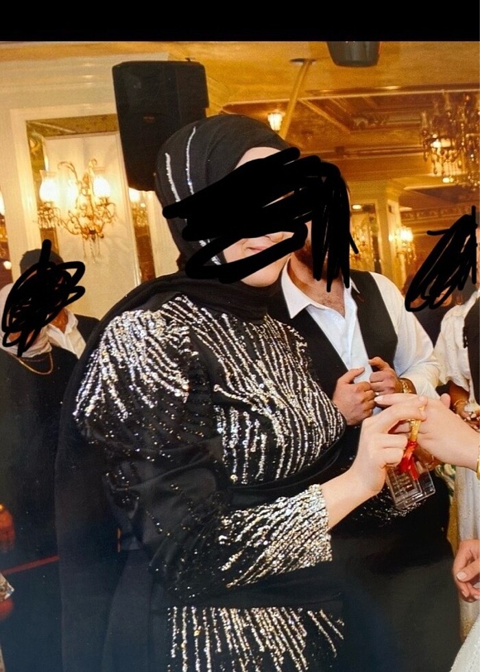 Tesettür abiye elbise - Görsel 4