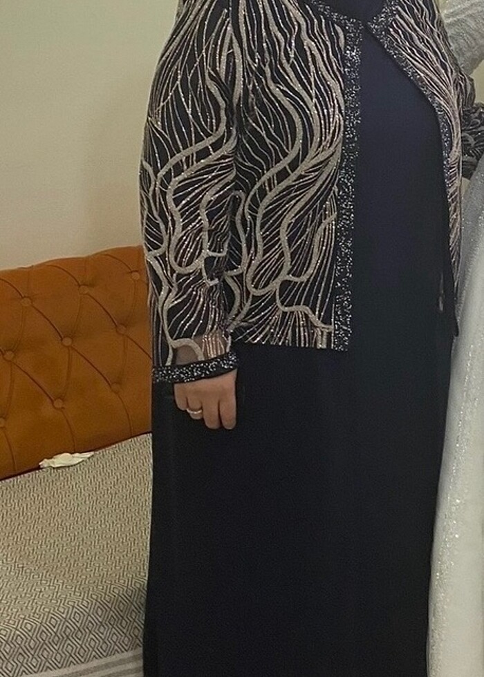 Tesettür abiye elbise - Görsel 2