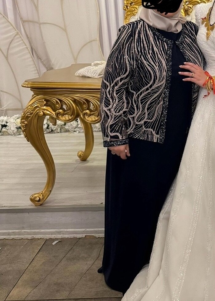 Tesettür abiye elbise - Görsel 3