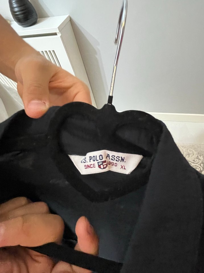 Siyah Düğmeli Midi Keten Gömlek - Görsel 2