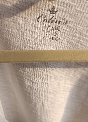 l Beden beyaz Renk Zara ve colins basic tişört