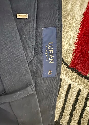 Lacivert Kemerli Erkek Pantolon - Görsel 2