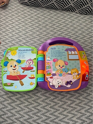 Beden Fisher Price Hikaye kitabi