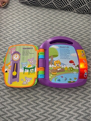 Beden Renk Fisher Price Hikaye kitabi