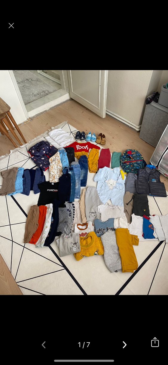 Erkek bebek toplu kıyafet - Görsel 2