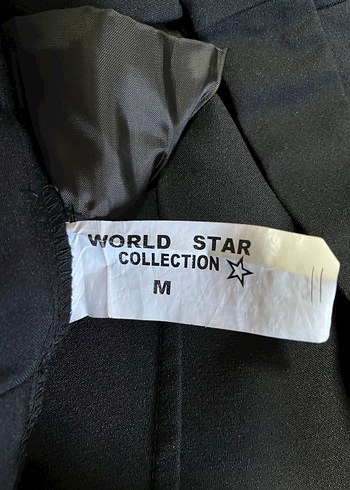 Düğmeli Siyah Kadın Kumaş Pantolon - Görsel 6