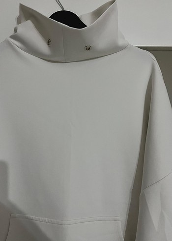 Diğer Yüksek Yakalı Kadın Sweatshirt
