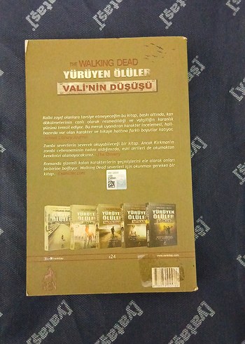  Yürüyen Ölüler: Vali'nin Düşüşü Romanı