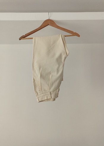 xs Beden beyaz Renk Krem rengi yumuşak kot pantolon
