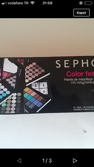 Sephora Sephora Palet