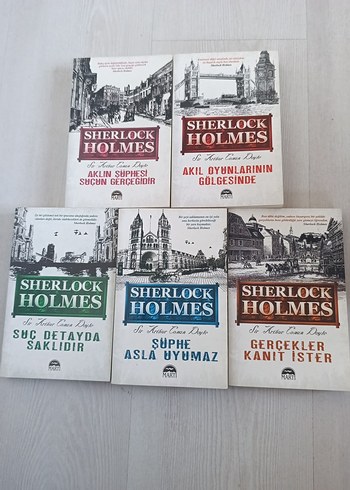 Sherlock Holmes Kitap Seti - 5 Kitap