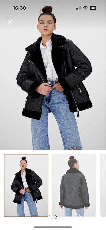 Stradivarius biker ceket