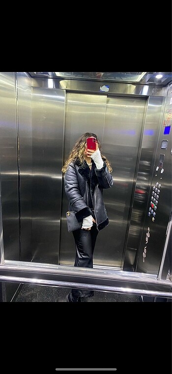 m Beden Stradivarius biker ceket