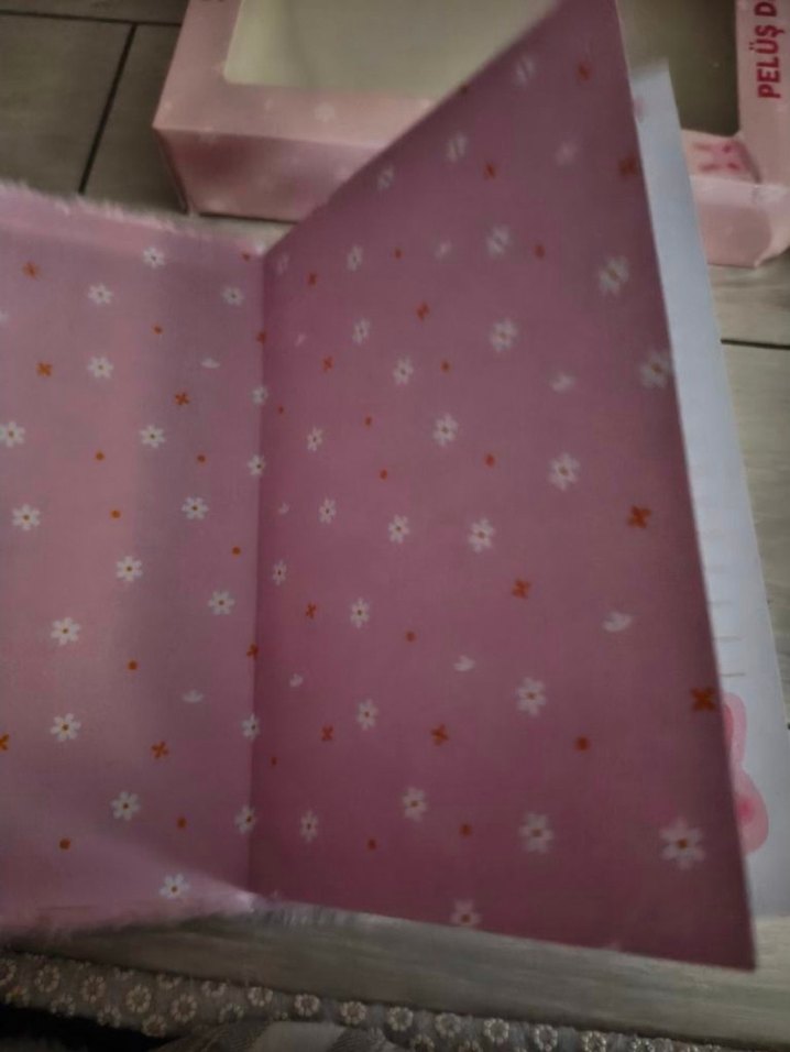 Pembe Peluş Tavşan Defter - Görsel 4
