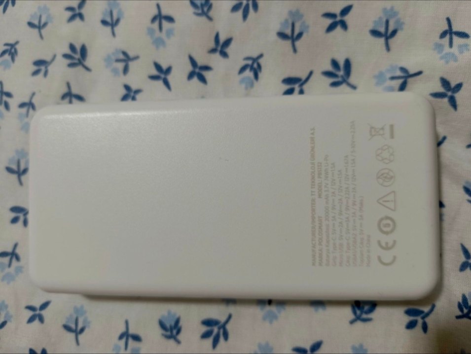 Polosmart PBS132 20000mAh Beyaz Powerbank - Görsel 2