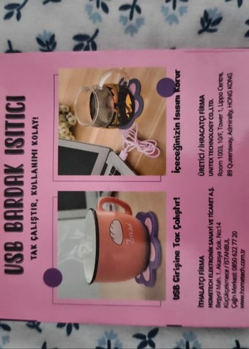 Starcom Pembe Patili Bardak Altlıgı Isıtıcı - Görsel 2