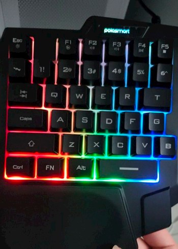 Polosmart Siyah Mini Oyun Klavyesi - Görsel 3