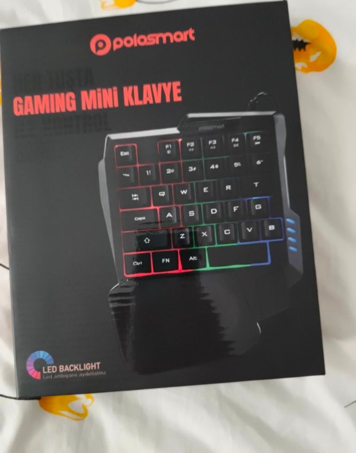 Polosmart Siyah Mini Oyun Klavyesi - Görsel 2