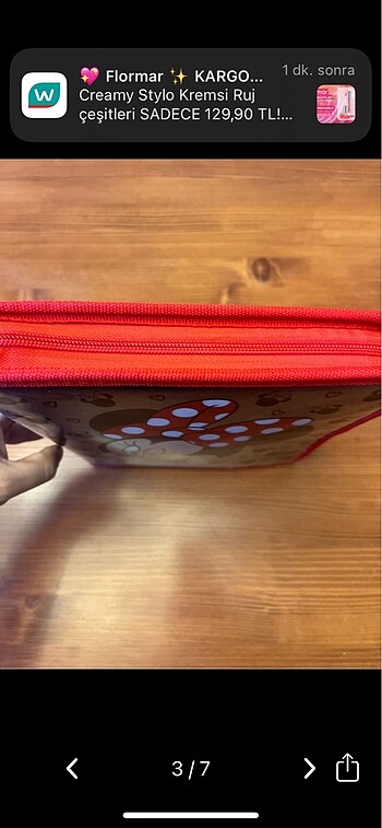  Beden Smiggle minie mouse kalem kutusu