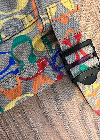 Coach Renkli Bohem Desenli Erkek Mayo Şortu - Görsel 6