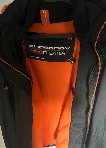 Superdry Erkek Siyah Fermuarlı Kayak Ceketi - Görsel 10