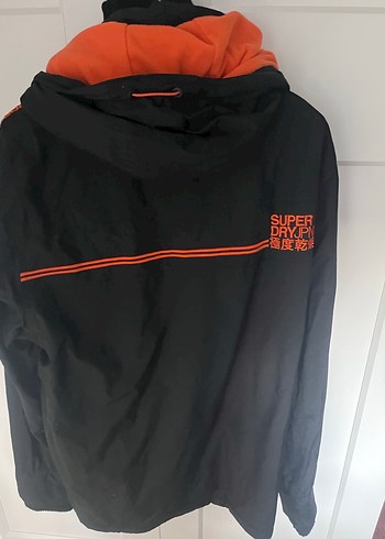 Superdry Erkek Siyah Fermuarlı Kayak Ceketi - Görsel 7