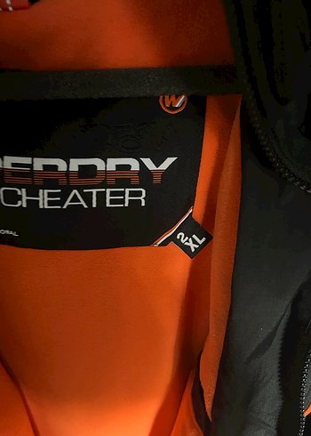 Superdry Erkek Siyah Fermuarlı Kayak Ceketi - Görsel 11